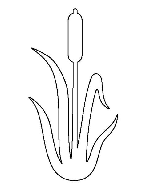 474x613 Cattails Coloring Page The Image Kid, Cattails
