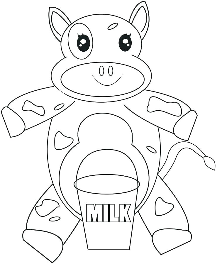 757x900 Cows Coloring Pages