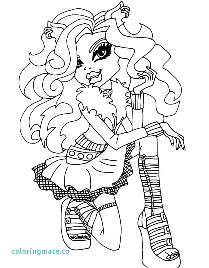 707x909 Monster High Catty Noir Printable Coloring Pages Free Boo Page