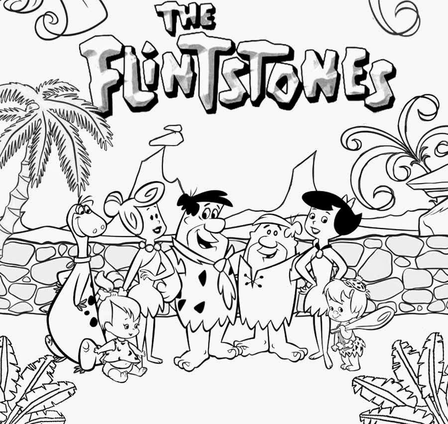 900x850 Flintstones Coloring Pages Nursery Room