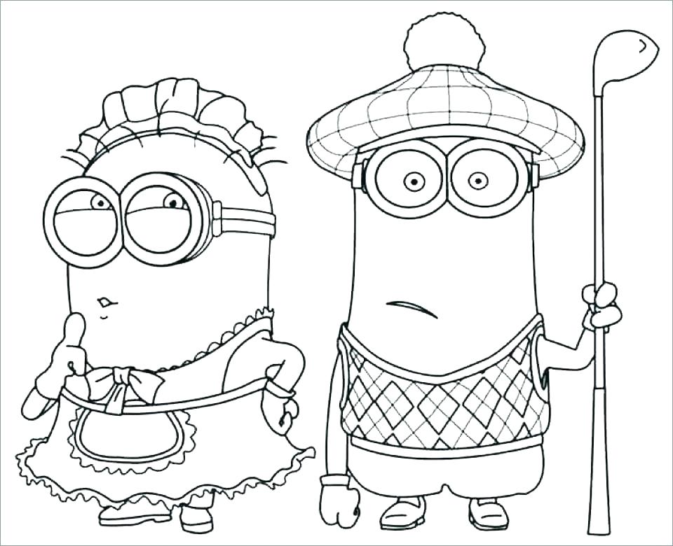960x780 Despicable Me Minion Coloring Pages Minion Colouring Pages