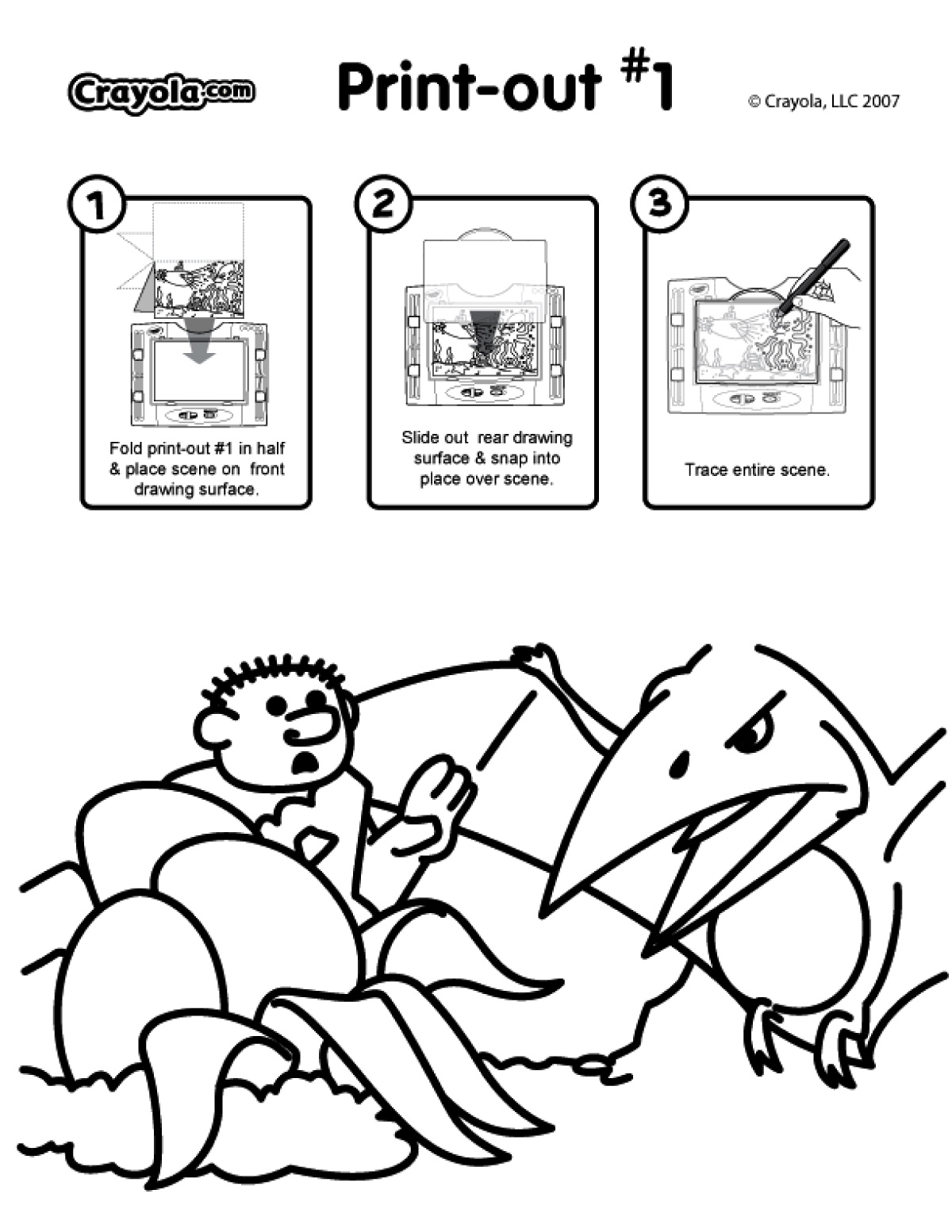 1200x1553 Caveman Crayola Ca