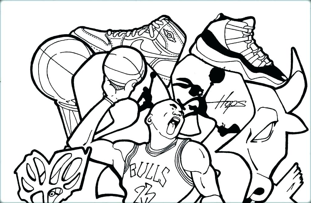 1024x671 Toronto Raptors Coloring Pages Players Coloring Pages Basketball