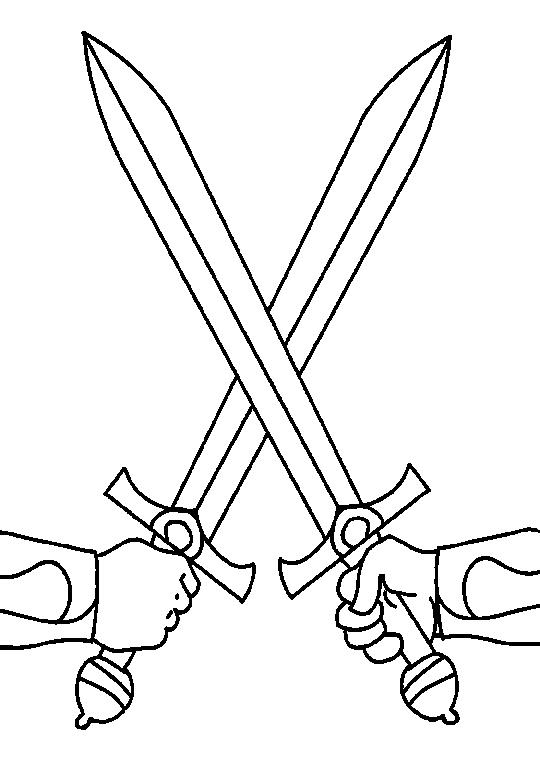 540x780 Middle Ages Coloring Page