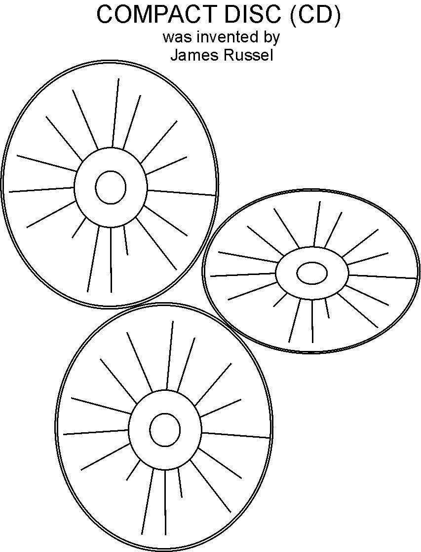 853x1120 Cd Coloring Printable Page