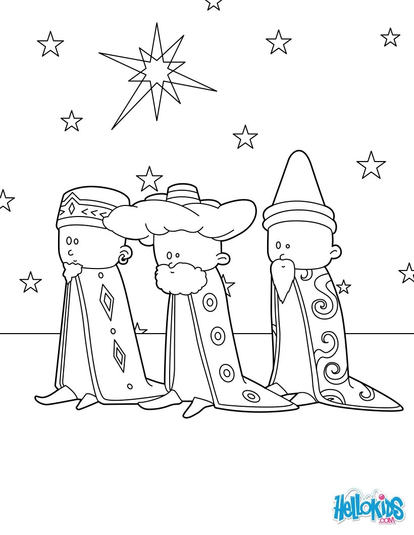820x1060 Highest Three Kings Day Coloring Pages Celebration Hellokids Com