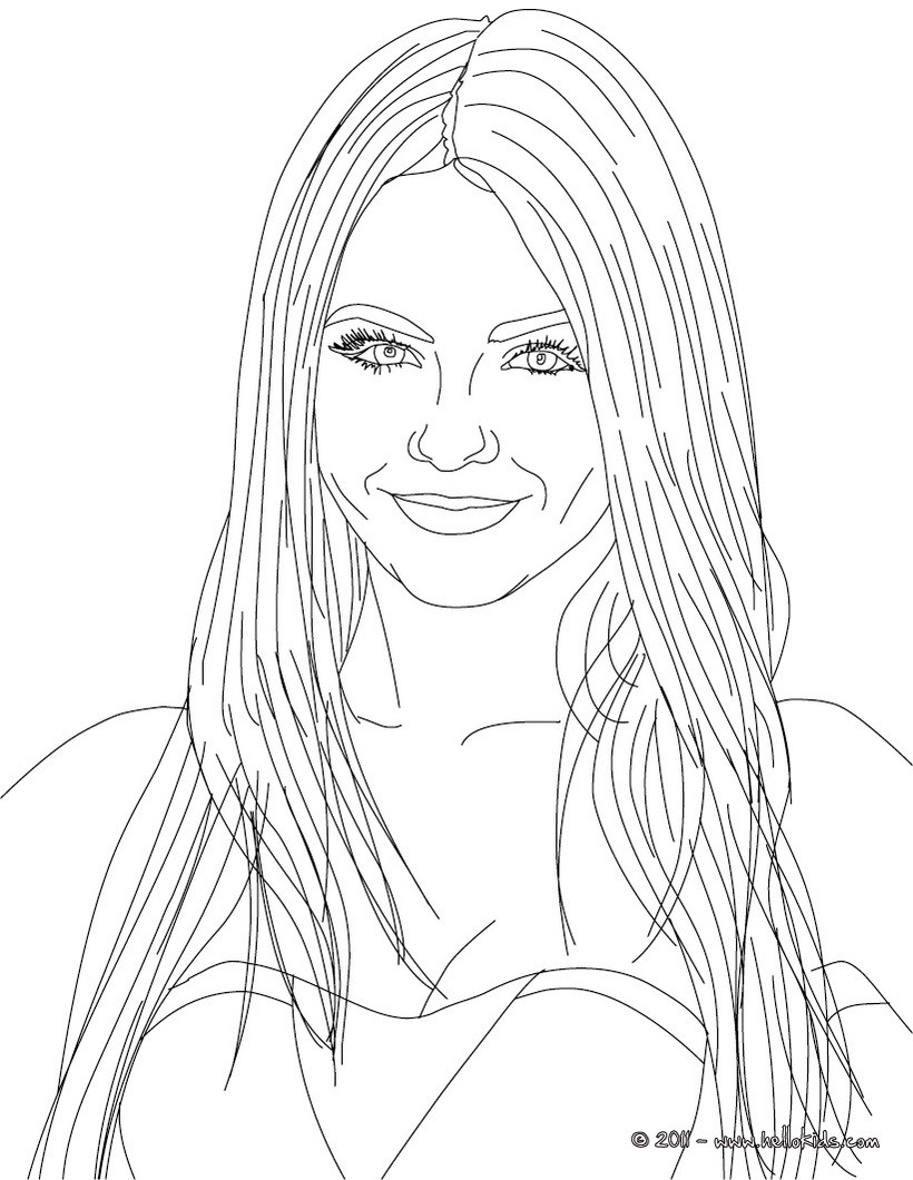 820x1060 Celebrity Coloring Pages