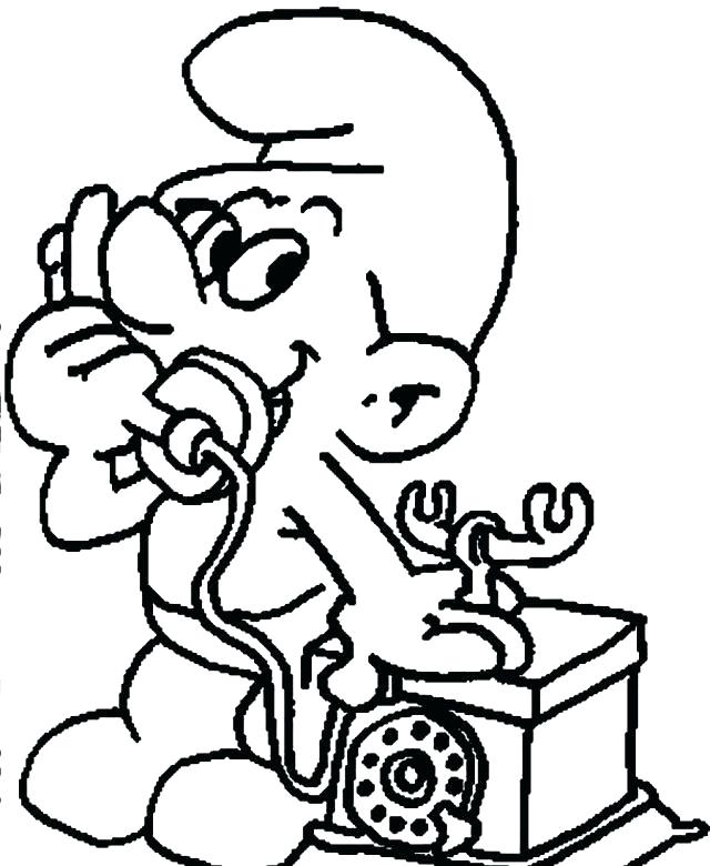 640x780 Cell Phone Coloring Page Cell Phone Detector Coloring Pages Kids