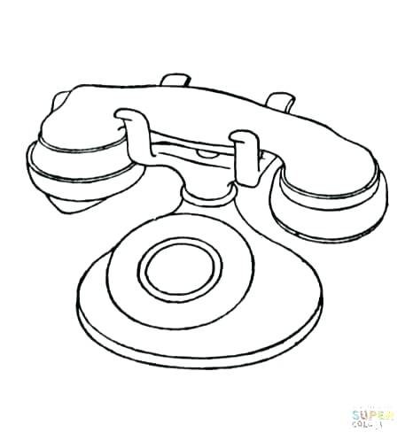 Cell Phone Coloring Page at GetDrawings | Free download