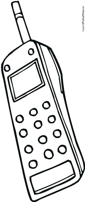 325x765 Cell Phone Coloring Page Cell Phone Coloring Page Coloring Page
