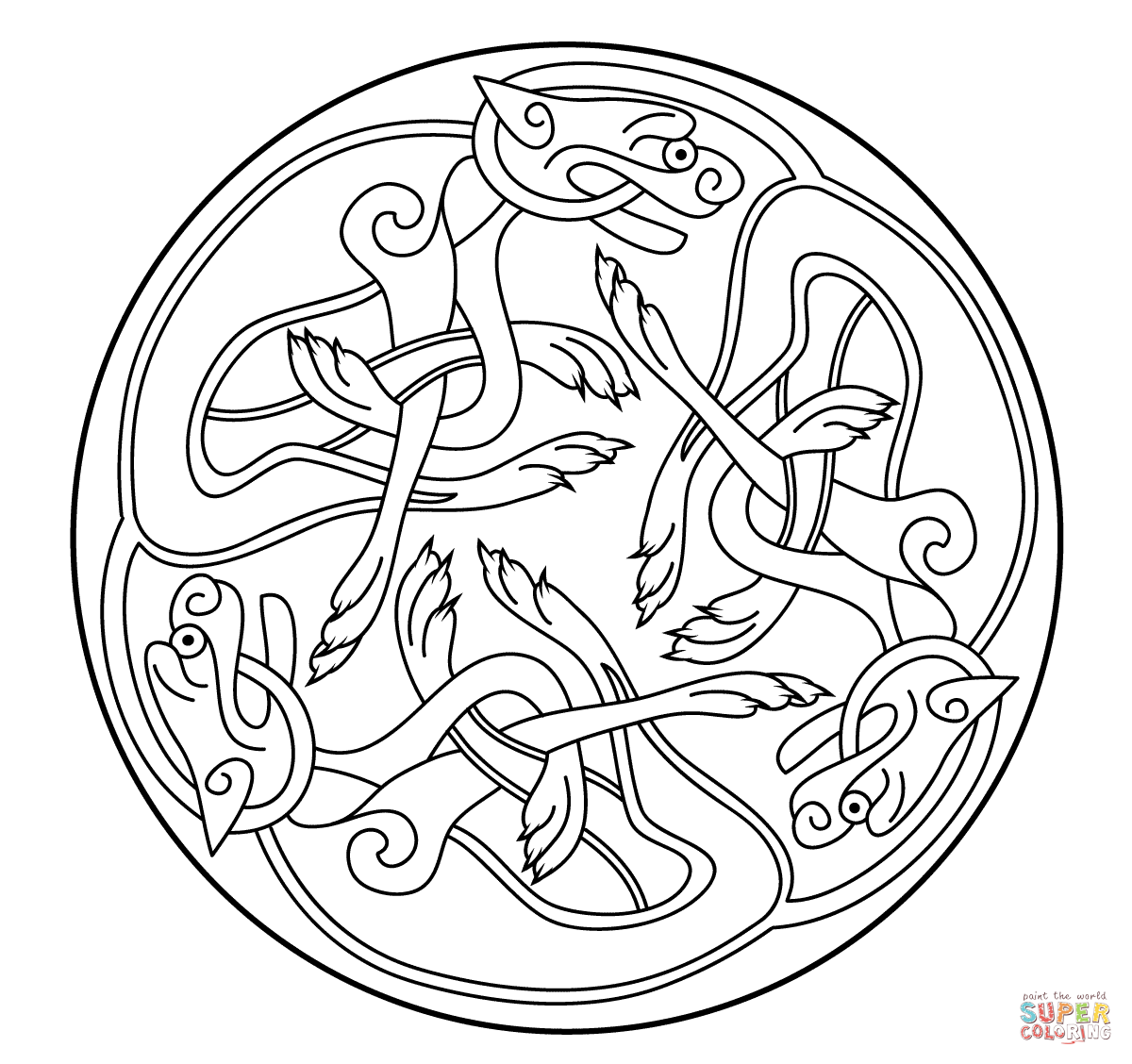 1200x1128 Popular Celtic Alphabet Coloring Pages Sunsun Page