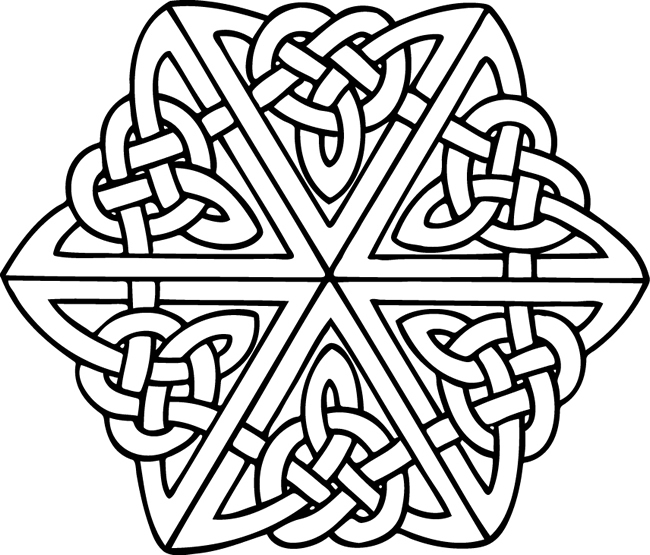 650x555 Free Printable Celtic Designs Coloring Pages Adults Color Pages