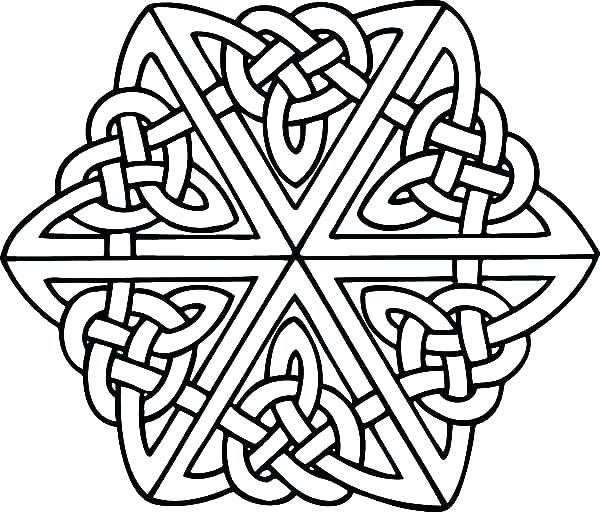 600x512 Celtic Knot Coloring Pages Coloring Page Mandala Coloring Pages