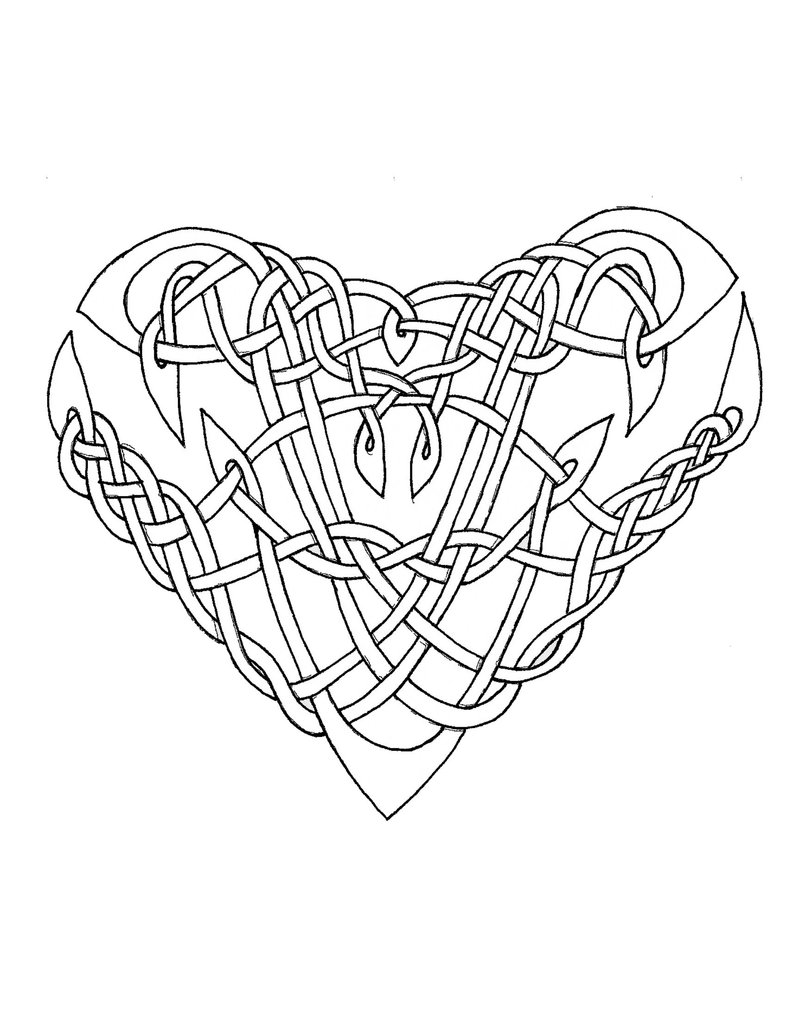 786x1017 Celtic Knot Coloring Pages