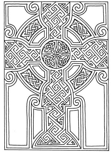 438x594 Printable Celtic Designs Coloring Pages