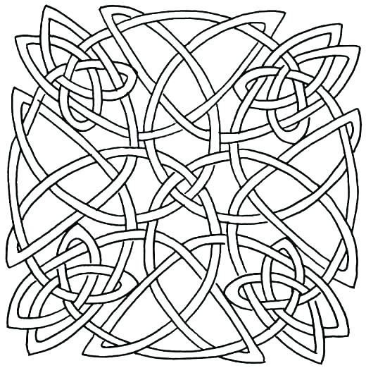 520x522 Celtic Coloring Page Knot Coloring Pages Designs Coloring Pages