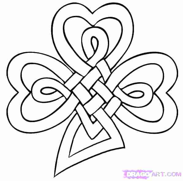 597x590 Celtic Knot Coloring Pages For Adults Ideal Fee Showy
