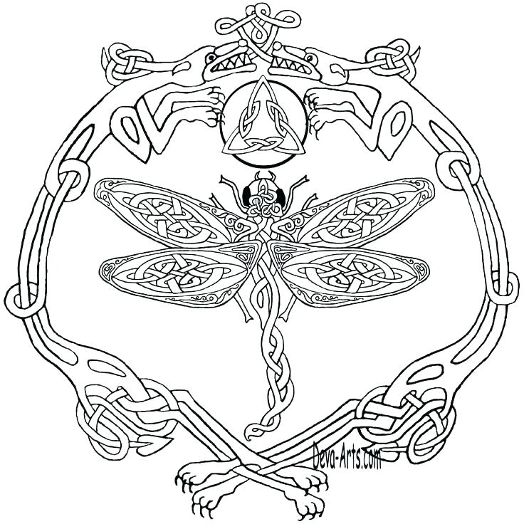 736x736 Celtic Knot Coloring Pages Love Knot Coloring Page Pages