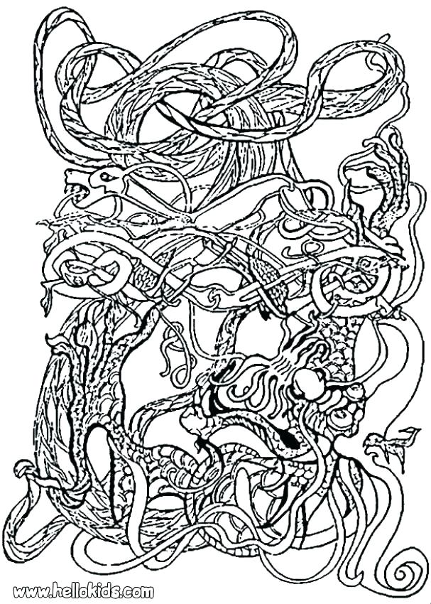 607x850 Celtic Knot Coloring Pages For Adults Coloring Collection