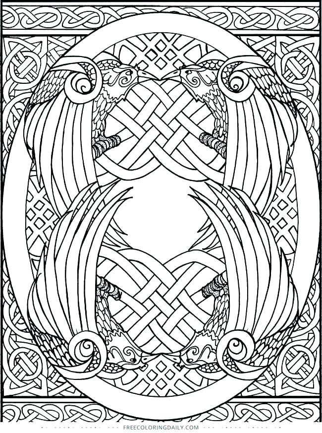 650x873 Celtic Knot Coloring Pages Knot Coloring Pages Free Best