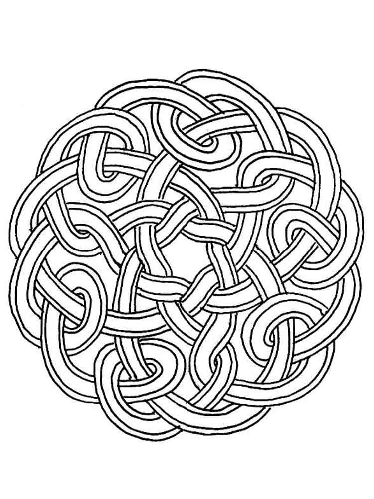 Celtic Knotwork Coloring Pages at GetDrawings | Free download