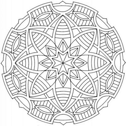 479x480 Printable Celtic Mandala Coloring Pages Printable Celtic Mandala