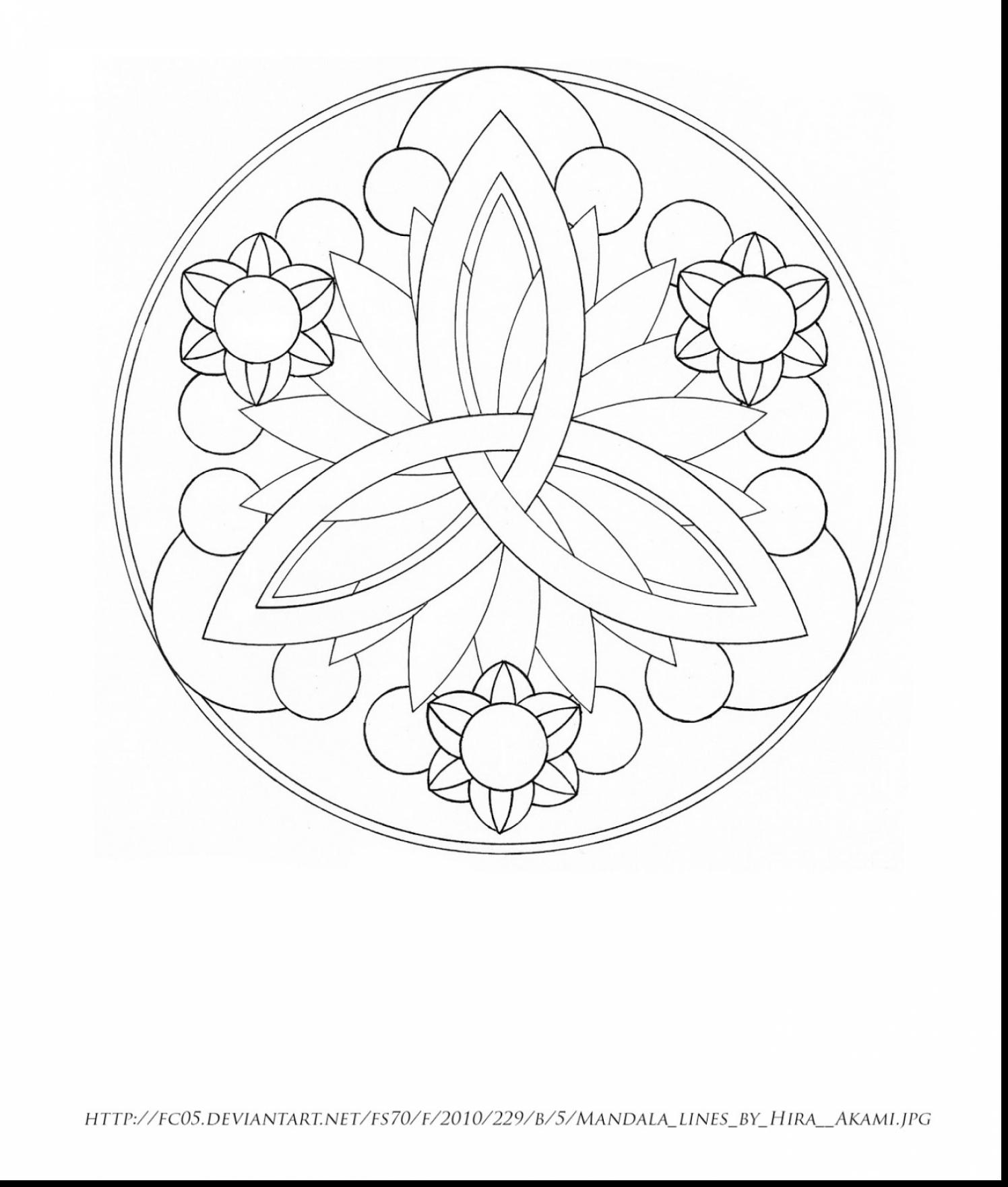 1496x1760 Brilliant Celtic Mandala Coloring Pages With And Cross Tree