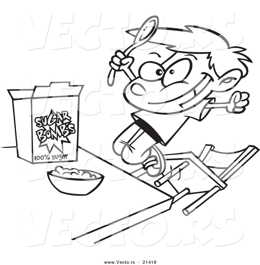 1024x1044 Bowl Of Cereal Coloring Pages