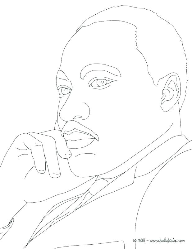 618x799 Cesar Chavez Coloring Page Coloring Page Martin King Was Thinking