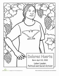 236x304 Cesar Chavez Day Coloring Pages Coloring Page For Kids