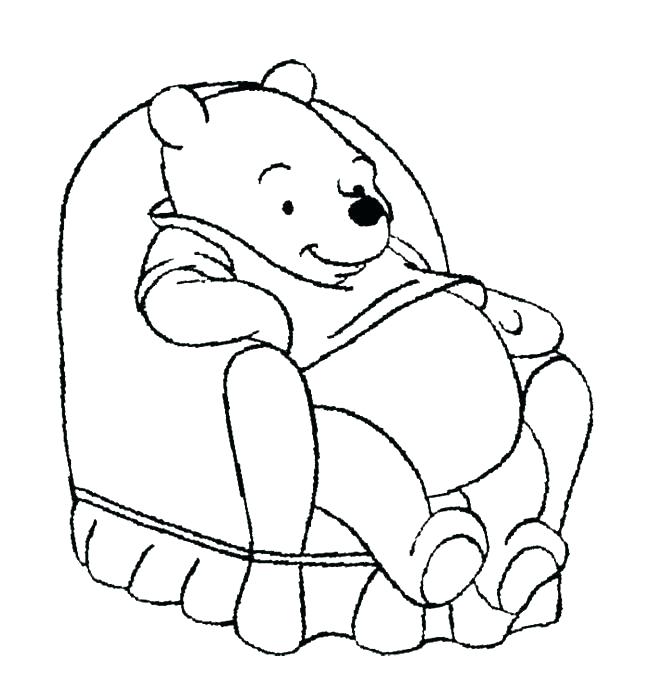 650x700 The Pooh Coloring Page Cute Pooh Coloring Pages Pooh