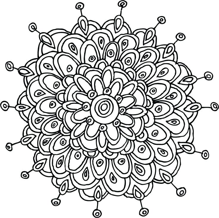 736x733 Chakra Mandala Coloring Pages Mandala Art Coloring Pages For Kids