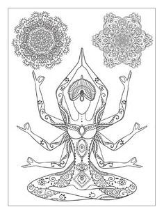 236x307 Adult Coloring, Mandala And Yoga
