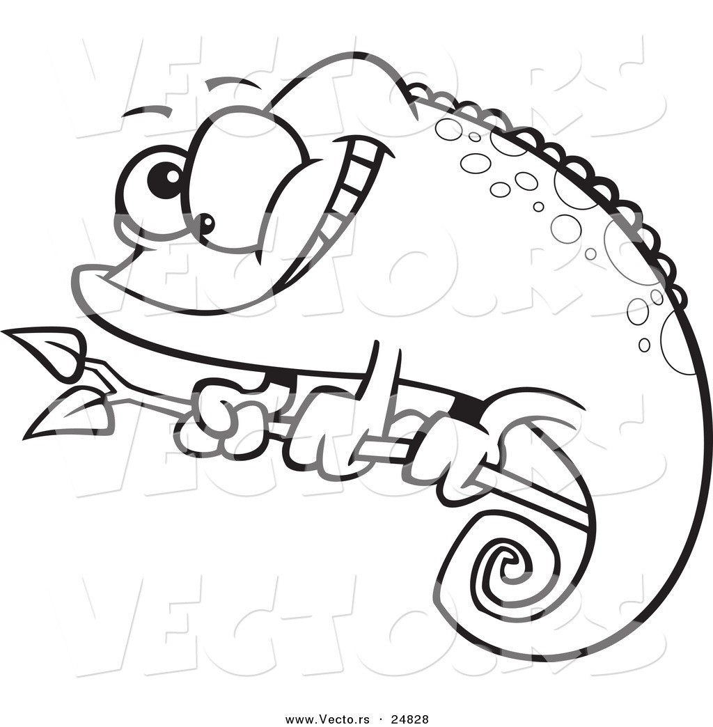 1024x1044 Lizard Coloring Pages Print Copy Vector Of A Cartoon Happy Spotted