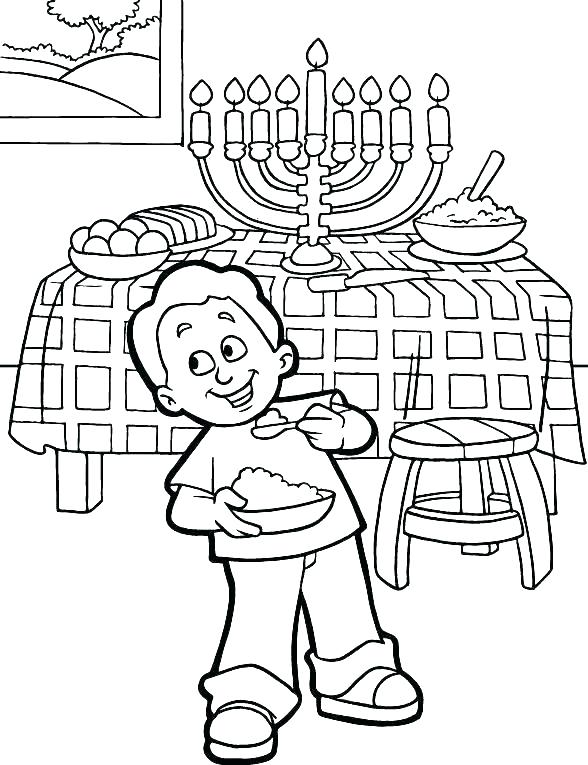 588x765 Chanukah Coloring Pages Coloring Pages Happy Coloring Pages