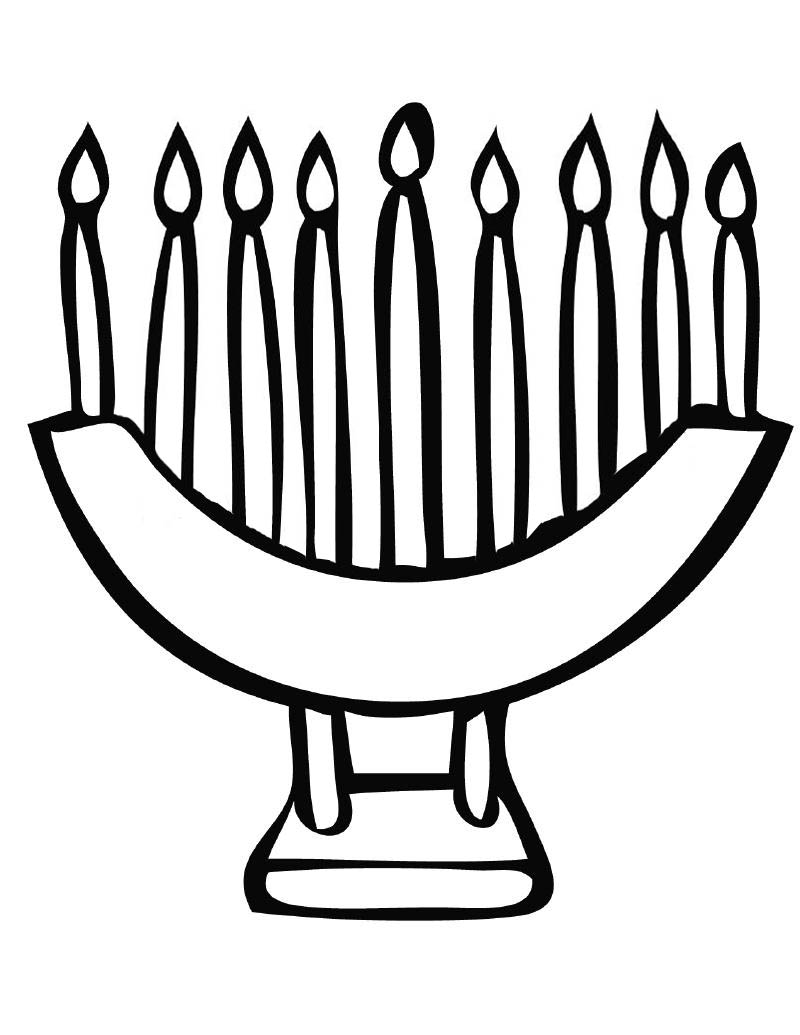 800x1035 Hanukkah Coloring Pages Printable