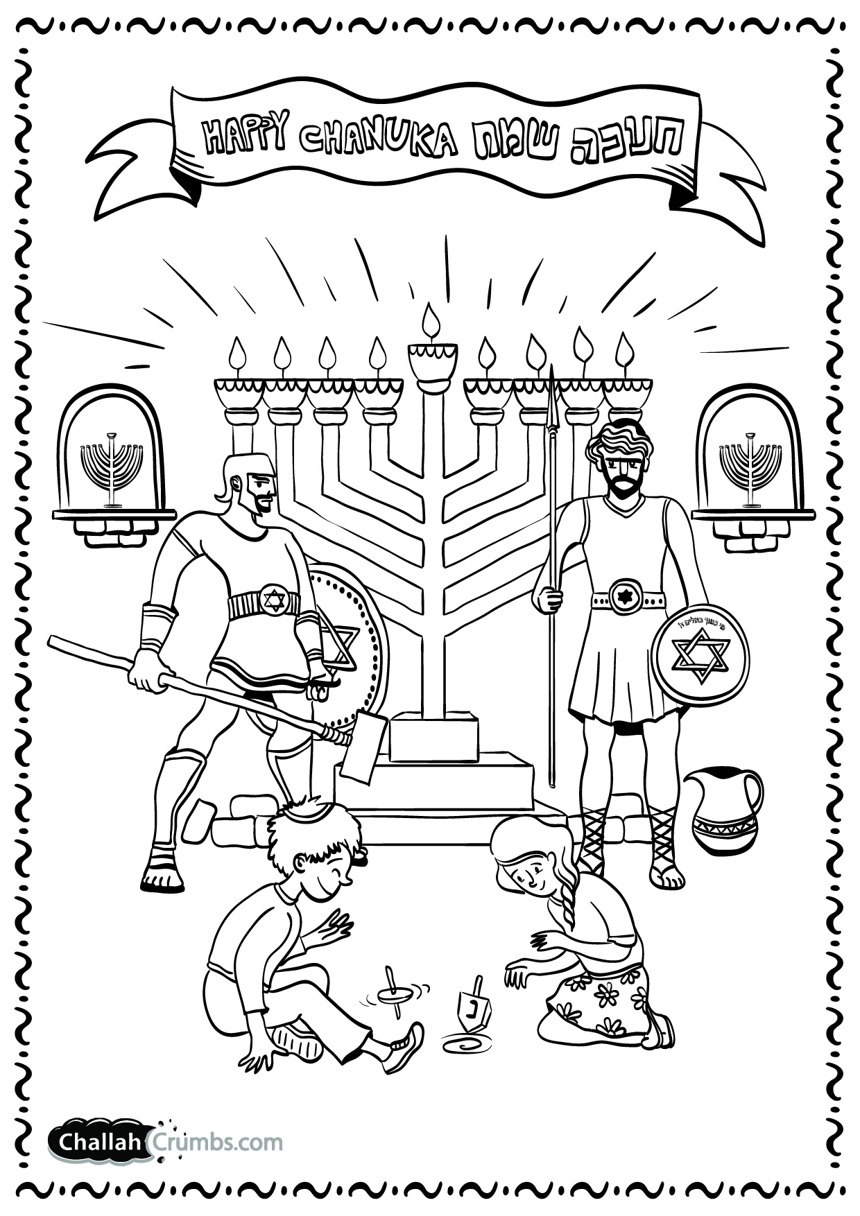 1240x1754 Chanukah Coloring Pages To Print Logo And Design Ideas