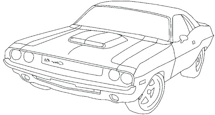 736x394 Dodge Charger Coloring Pages Dodge Charger Coloring Page