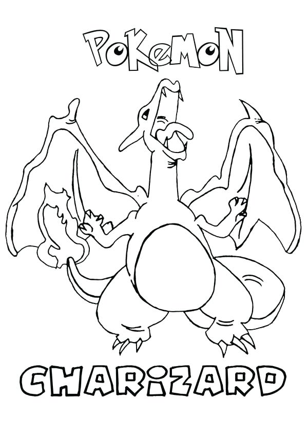 Charizard Ex Coloring Pages at GetDrawings | Free download