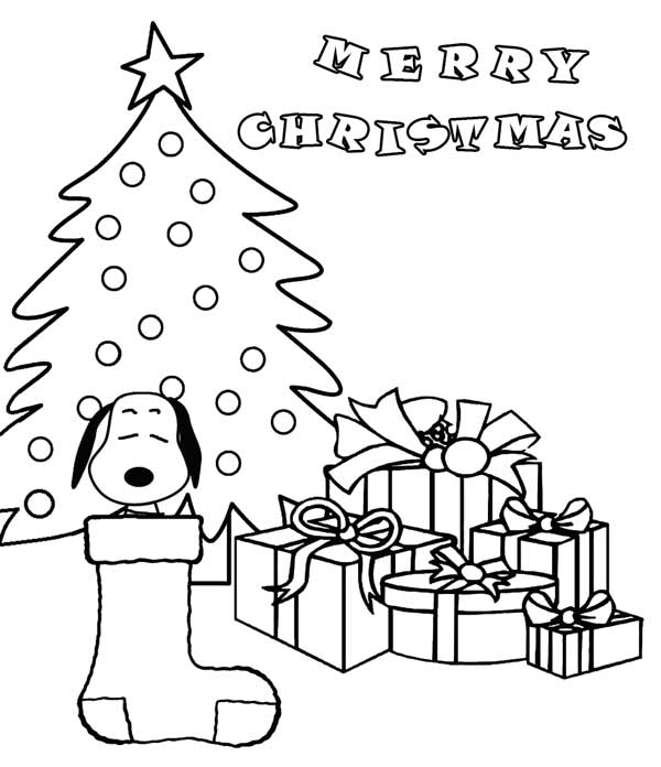 600x696 Christmas Coloring Pages Snoopy Free Printable Charlie Brown