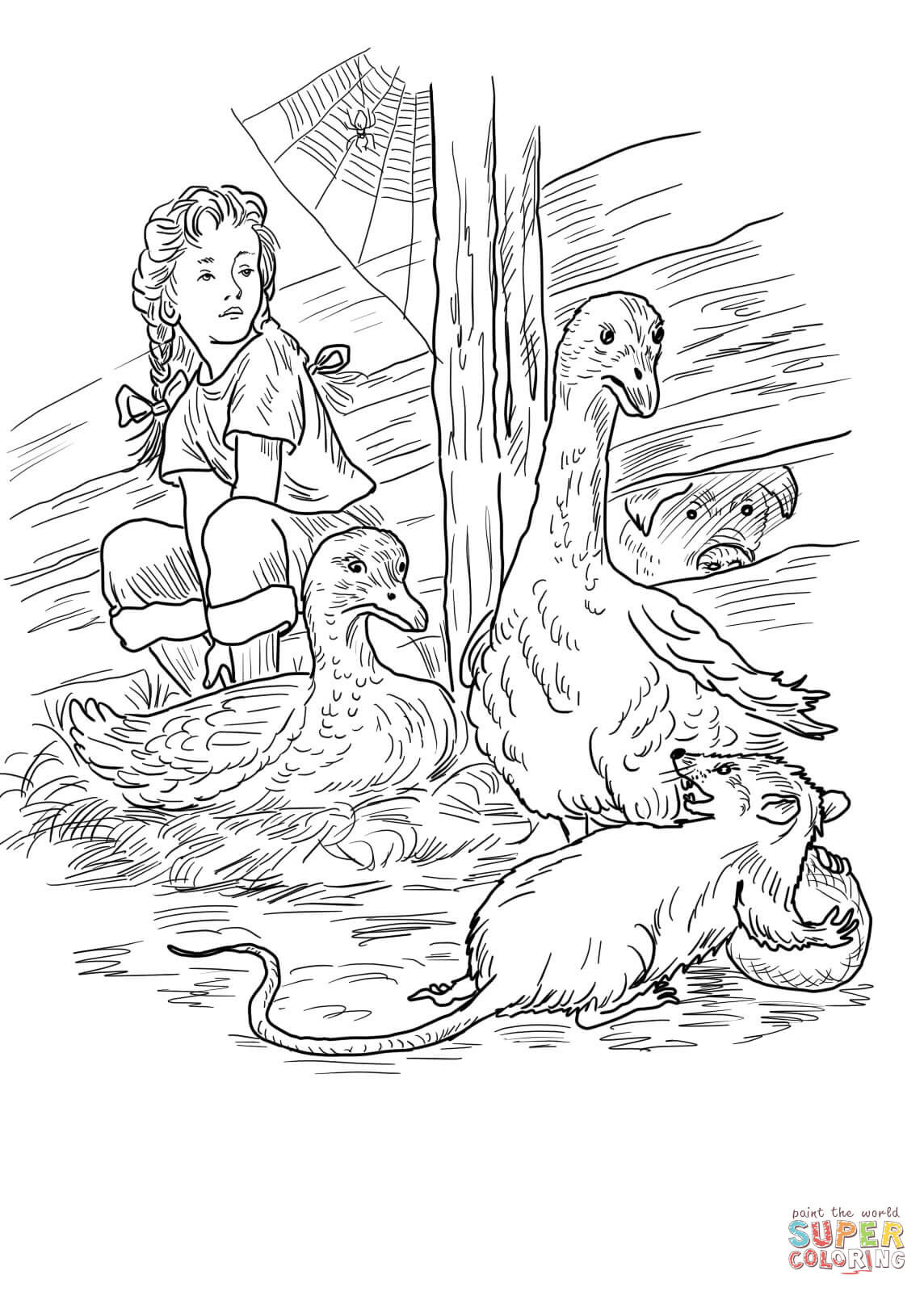 1144x1600 Charlottes Web Coloring Pages Free Printable Colouring