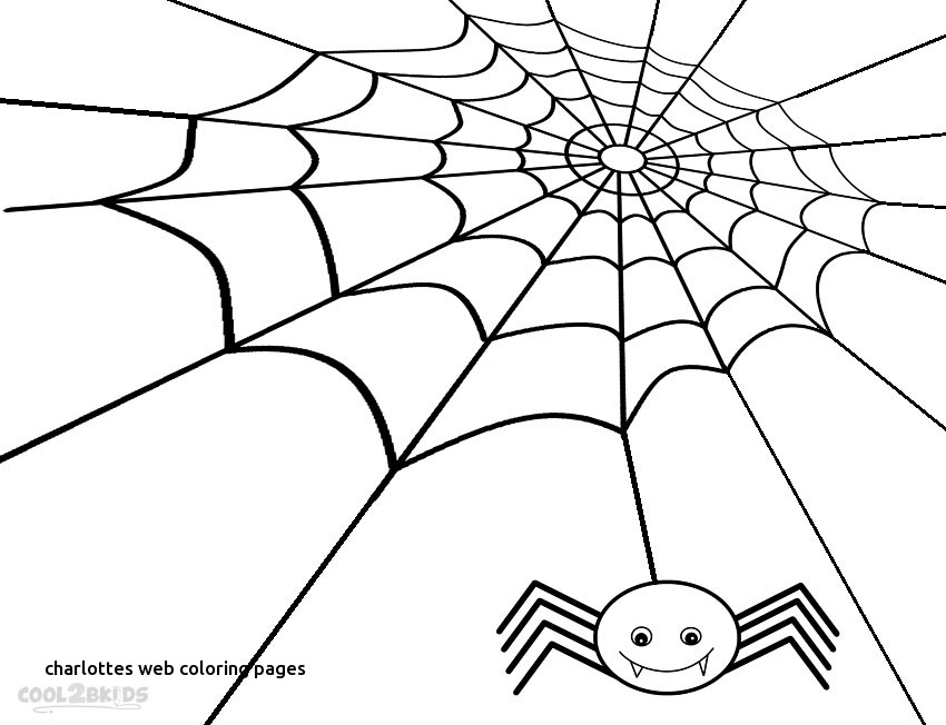 850x652 Printable Spider Web Coloring Pages For Kids For Charlottes Web