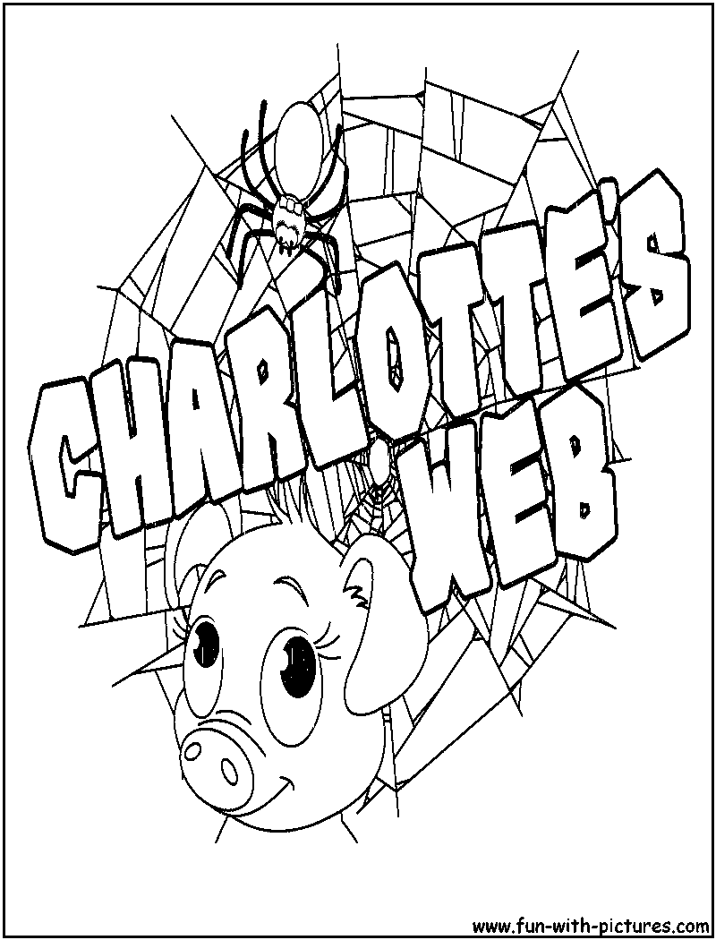 800x1050 Charlotte's Web Coloring Page Coloring Pages