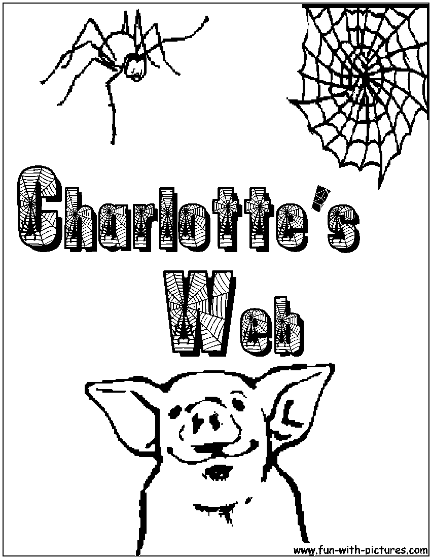 850x1100 Charlotte's Web Coloring Page Coloring Pages