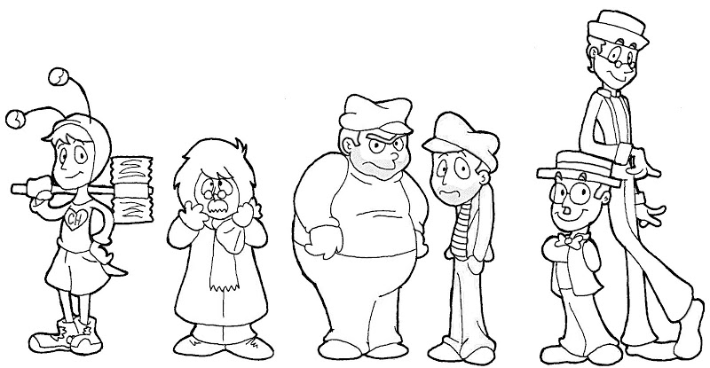 800x415 Chespirito Characters Coloring Pages Coloring Pages