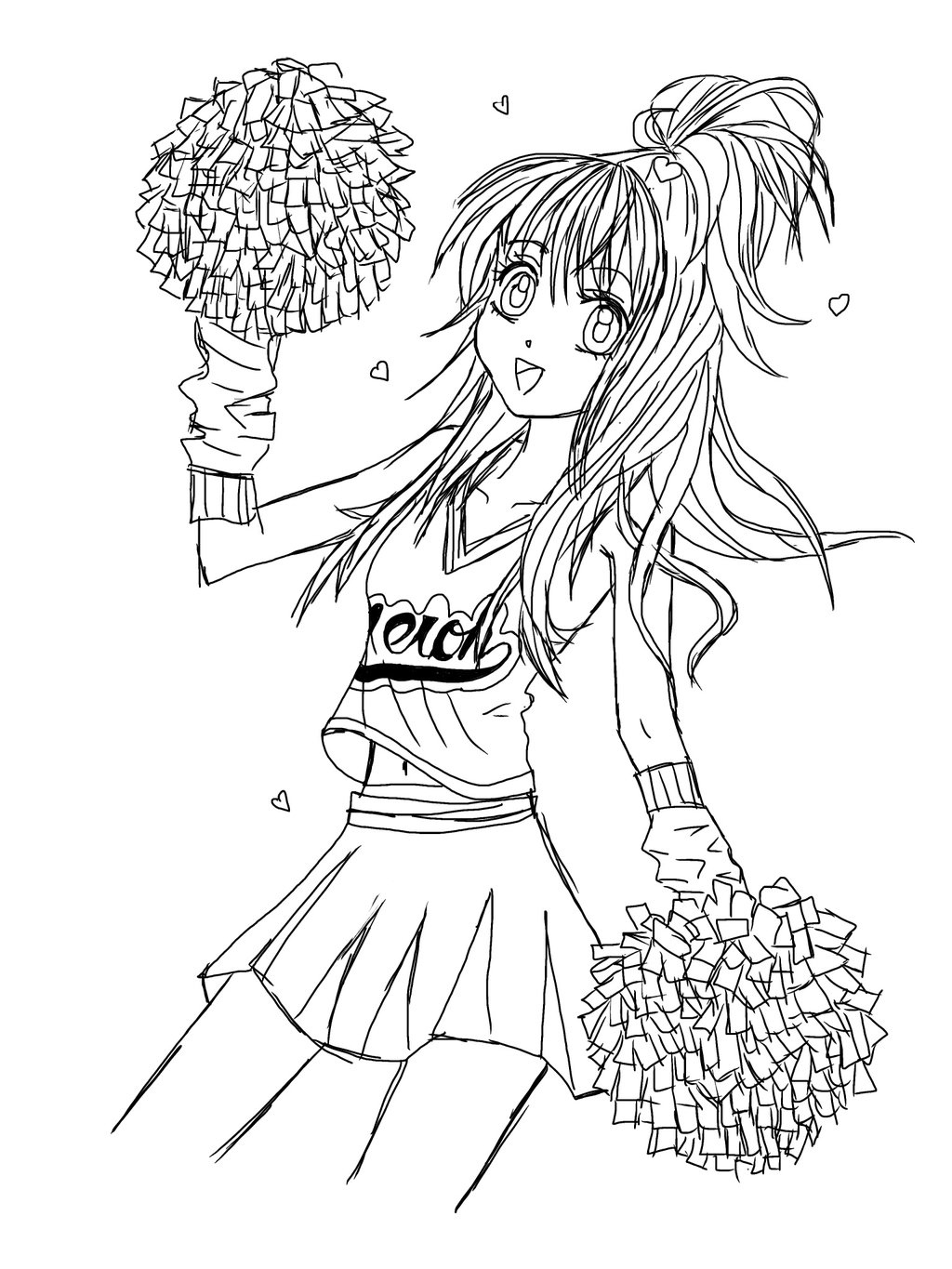 1024x1365 Cheerleading Coloring Pages Fresh Cheerleader Coloring Pages