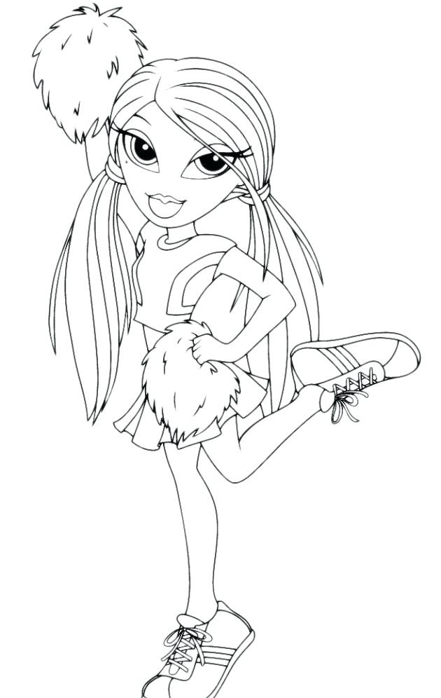 630x996 Cheerleader Coloring Pages Coloring Pages Printable Barbie