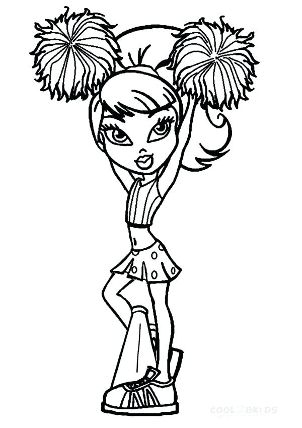 600x850 Cheerleading Coloring Pages Coloring Pages Cheer Stunt Coloring