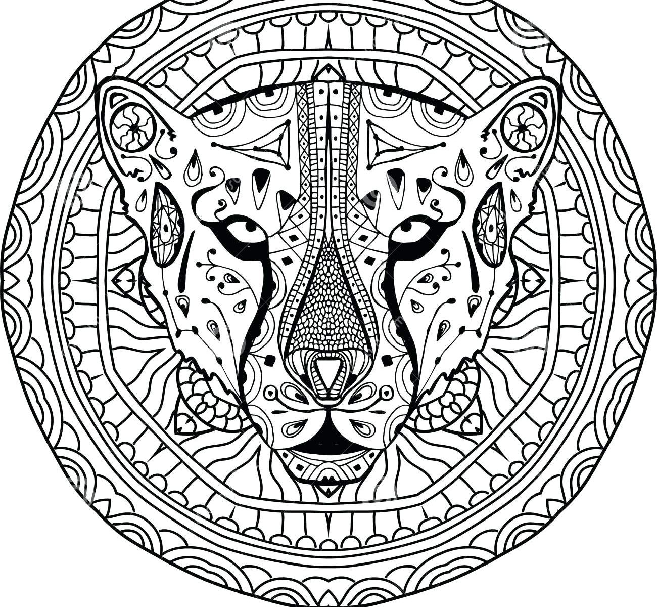 1300x1200 New Cheetah Coloring Page Collection Printable Coloring Sheet