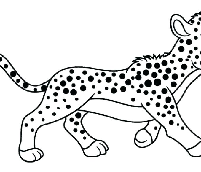 Cheetah Coloring Pages To Print at GetDrawings | Free download